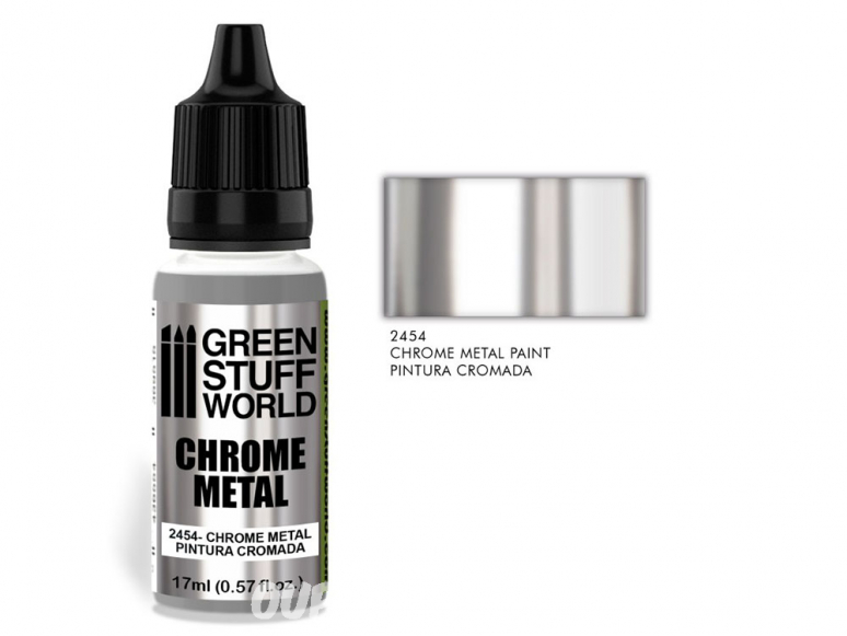 Green Stuff 2454 Peinture Chromée 17ml