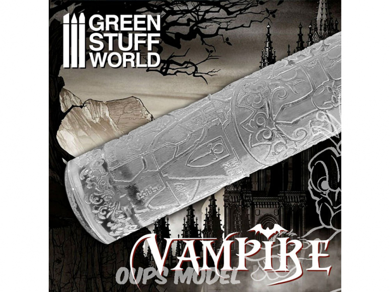Green Stuff 508208 Rouleaux texturés Vampires
