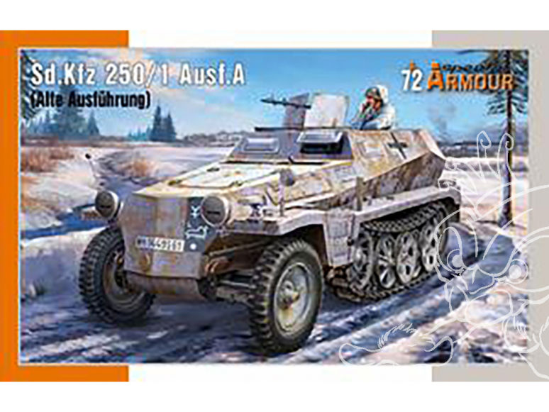 Special Armour maquette avion SA72019 Sd.Kfz 250/1 Ausf.A (Alte Ausführung) 1/72