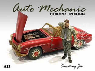 American Diorama figurine AD-76362 Mécano auto Joe 1/24