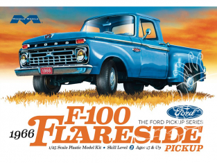 Moebius maquette voiture 1232 Ford F-100 Flareside 1966 Pick Up 1/25