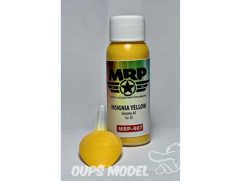 MRP peintures 407 Jaune Insigne Su-25 Ukraine AF 30ml