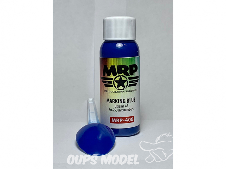 MRP peintures 408 Bleu numéros d'unité Su-25 Ukraine AF 30ml