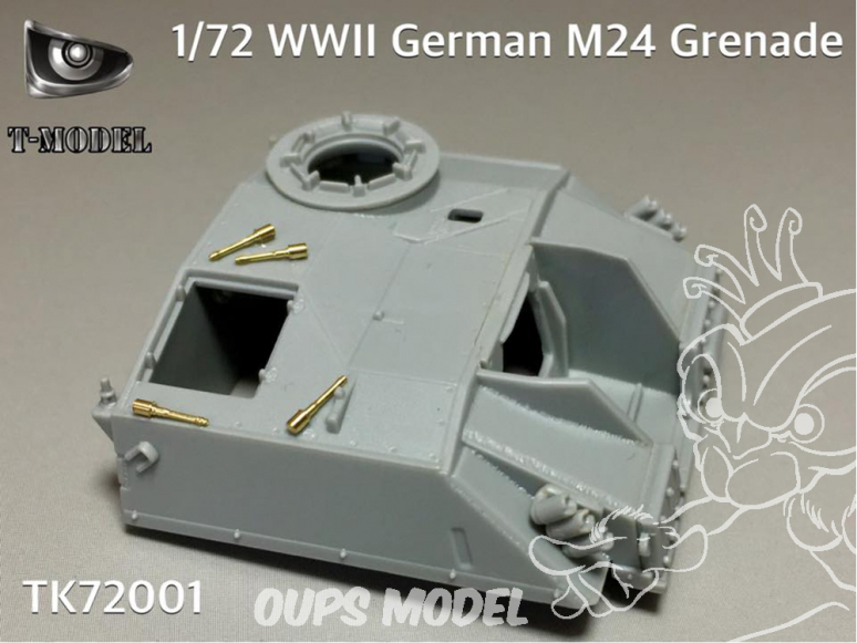 T-Model TK72001 Grenades Allemandes modèle 24 de la seconde guerre mondiale 1/72