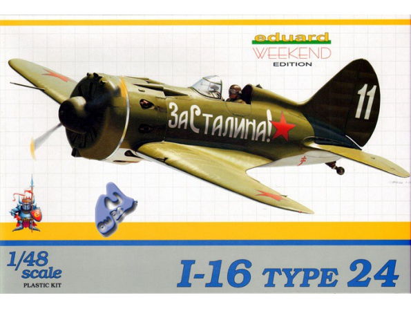 EDUARD maquette avion 8468 I-16 Type 24 1/48