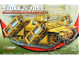 Mirage maquette militaire 355019 Lanceur UE-sWG 40 / 32cm Wk Fl 'Stuka zu Fuss' 1/35