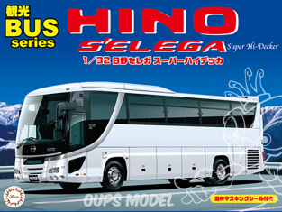 Fujimi maquette autocar 011103 Hino S'ELEGA Super Hi-Decker BUS Series 1/32