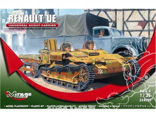 Mirage maquette militaire 354025 Transporteur universel RENAULT UE 1/35