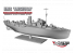 Mirage maquette bateau 350801 HMS Anchusa Corvette de classe Flower (K186) 1/350