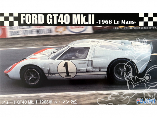 Fujimi maquette voiture 126043 Ford GT40 MK.II 1966 le mans 1/24