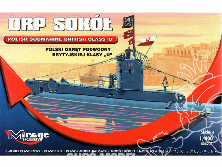 Mirage maquette Bateau 400208 Torpilleur allemand V 106 (WW I) 1/400