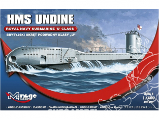 Mirage maquette Sous-marins 404209 Sous-marin HMS UNDINE 1/400