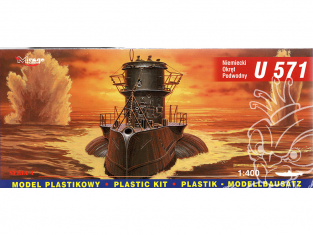 Mirage maquette Sous-marins 40049 U-571 sous-marin allemand 1/400