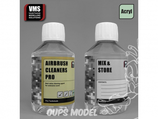 VMS TC01C Airbrush cleaners pro Concentrate - Nettoyant aérographe pro concentré 200ml