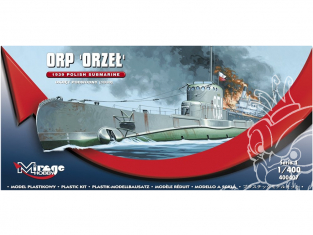 Mirage maquette Sous-marins 400407 ORP Orzeł Polsk 1/400