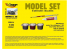 Mirage maquette militaire 835061 MODEL SET BOFORS wz. 36 canon antichar polonais cal.37 mm 1/35