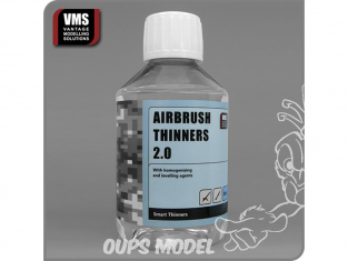 VMS TH02 Airbrush thinners 2.0 Enamel - Diluant enamel 2.0 200ml