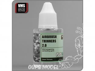 VMS CH.TH01 Airbrush thinners 2.0 Acrylic - Diluant acrylique 2.0 50ml