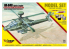 Mirage maquette helicoptere 872091 Model Set Hélicoptère d&#039;attaque AH-64D APACHE Longbow 1/72