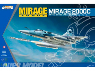 Kinetic maquette avion K48042 Dassault Mirage 2000C 1/48