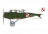 Mirage maquette avion 481403 HALBERSTADT CL.IV Guerre polonaise-soviétique / Forces d&#039;occupation RAF 1919 1/48