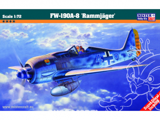 MASTER CRAFT maquette avion 030056 FW-190A-8 RAMMJAGER 1/72