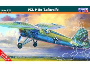 MASTER CRAFT maquette avion 020101 PZL P-11c Luftwaffe 1/72