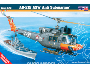 MASTER CRAFT maquette hélicoptère 040574 Agusta-Bell AB-212 ASW "Anti Submarine" 1/72