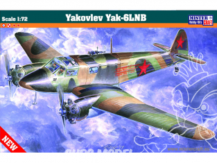 MASTER CRAFT maquette avion 040291 Yakovlev Yak-6 LNB 1/72