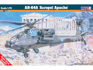 Master CRAFT maquette helicoptére 040390 AH-64A Acropol Apache 1/72