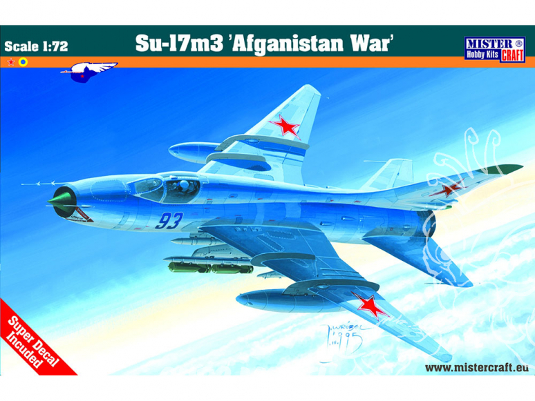 MASTER CRAFT maquette avion 040154 Su-17M3 Afganistan War 1/72