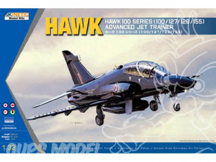 Kinetic maquette avion K3206 HAWK 100 Serie Jet Trainer 1/32