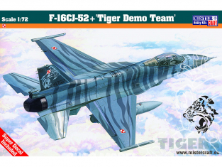 MASTER CRAFT maquette avion 041151 F-16CJ-52 Tiger Demo Team 1/72