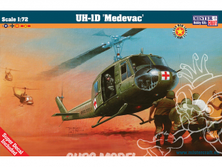 Master CRAFT maquette helicoptére 040802 UH-1D Medevac 1/72