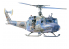 Master CRAFT maquette helicoptére 040796 UH-1D HEER 1/72