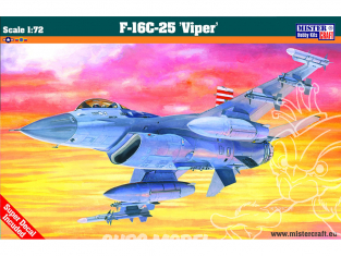 MASTER CRAFT maquette avion 040642 F-16C Block 25 Viper 1/72