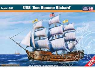 Master CRAFT maquette bateau 041656 USS Bon Homme Richard 1/500
