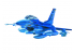 MASTER CRAFT maquette avion 040826 F-16D-30&#039;Spangdahlem A.B. 1/72