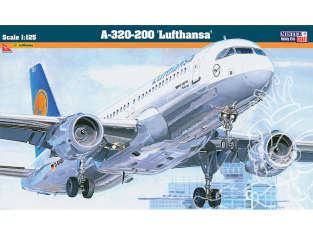 MASTER CRAFT maquette avion 060084 A-320-200 Lufthansa 1:125