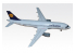 MASTER CRAFT maquette avion 060084 A-320-200 Lufthansa 1:125