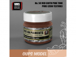 VMS Spot-On Pigments No5cZT Terre rouge ton rose Zero tex 45ml