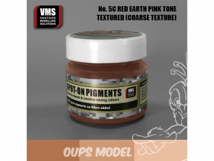 VMS Spot-On Pigments No5cCT Terre rouge ton rose Coarse tex 45ml