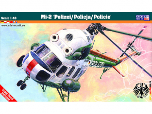 Master CRAFT maquette helicoptére 061531 Mil Mi-2 "Polizei/Policja/Policie 1/48