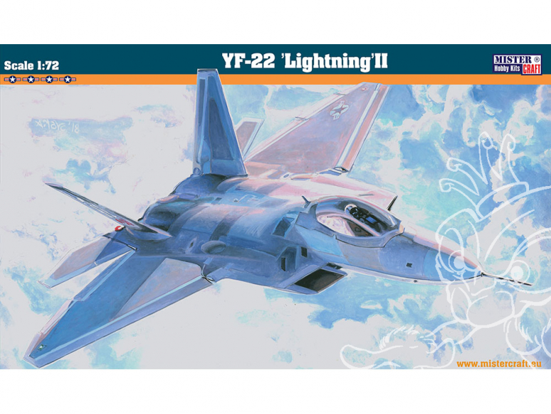 MASTER CRAFT maquette avion 060077 Lockheed YF-22 Lightning 1/72