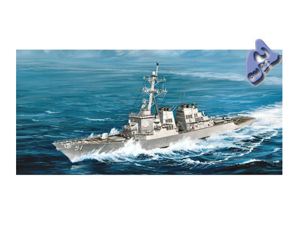 Trumpeter maquette bateau 04523 USS ARLEIGH BURKE 1/350