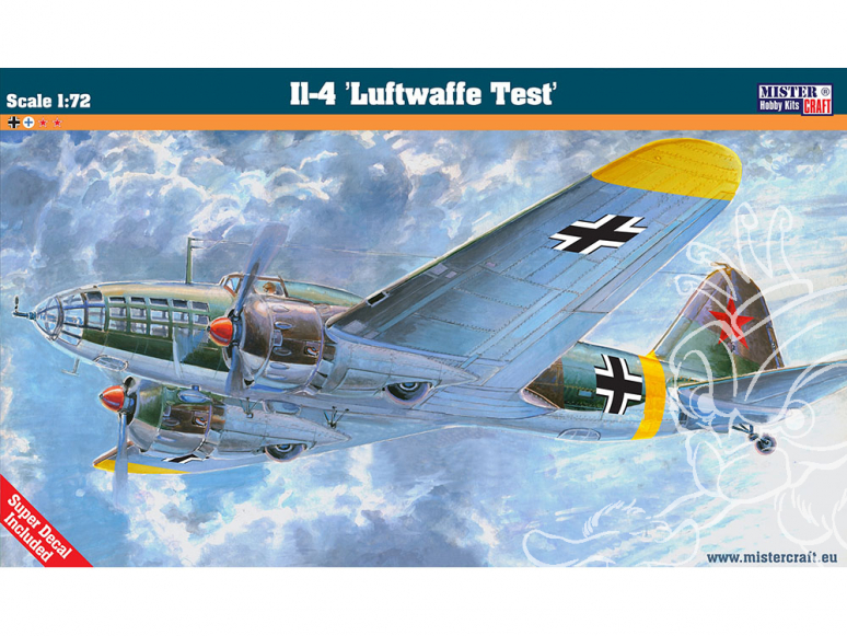 MASTER CRAFT maquette avion 060213 DB-3F Luftwaffe Test 1/72