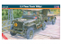 MASTER CRAFT maquettemilitaire 062996 1/4 Tonn Truck Willys avec remorque 1/35