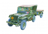 MASTER CRAFT maquettemilitaire 062996 1/4 Tonn Truck Willys avec remorque 1/35