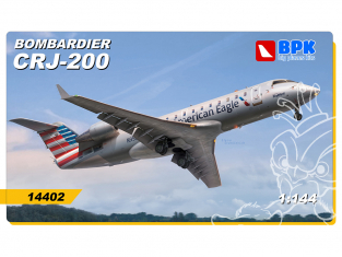 BPK maquette avion 14402 Bombardier CRJ-200 1/144