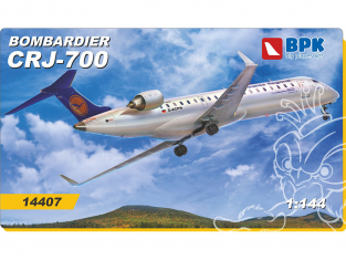 BPK maquette avion 14407 Bombardier CRJ-700 1/144